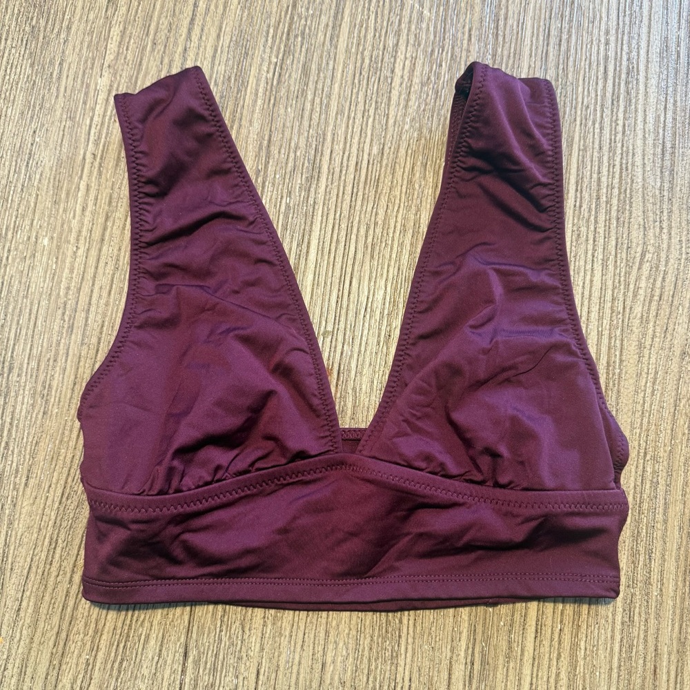 Mossino Women's‎ Burgundy Swim Top